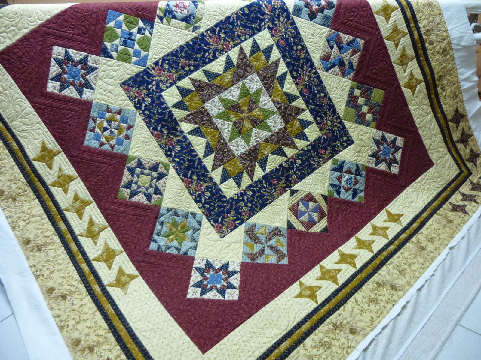 caledonia quilter First Ladies Quilt and 2015 UFO Challenge