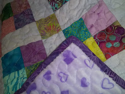 Front and backside of quilt
