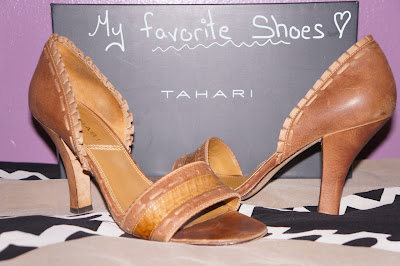 My Favorite Shoes: Tan d’Orsay Sandals