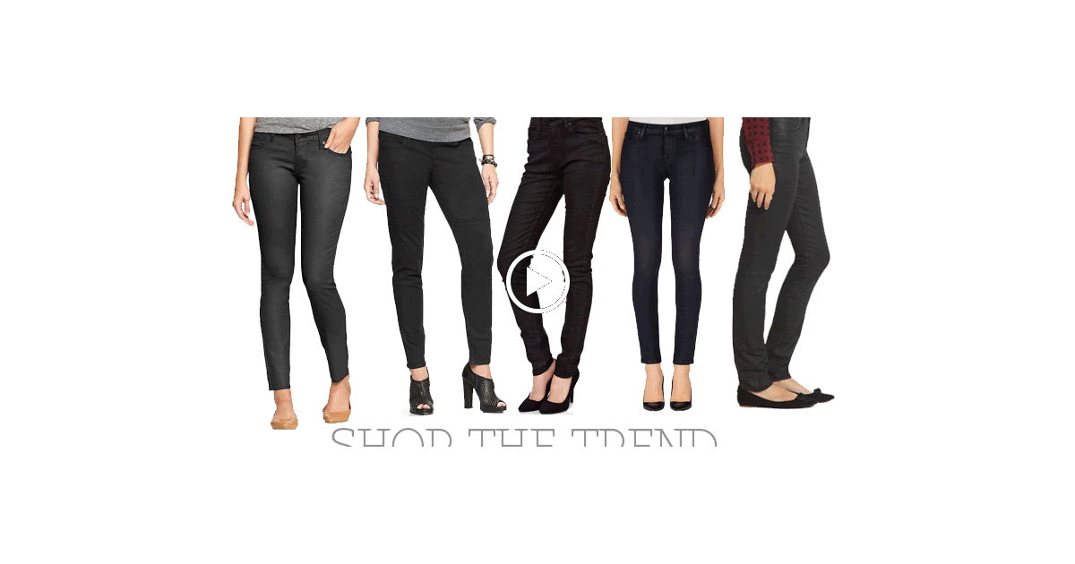 oh me, oh my Shop the Trend Coated Denim