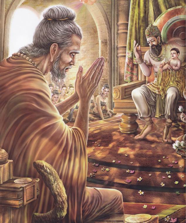 Gauthama Buddha, The Baby Prince