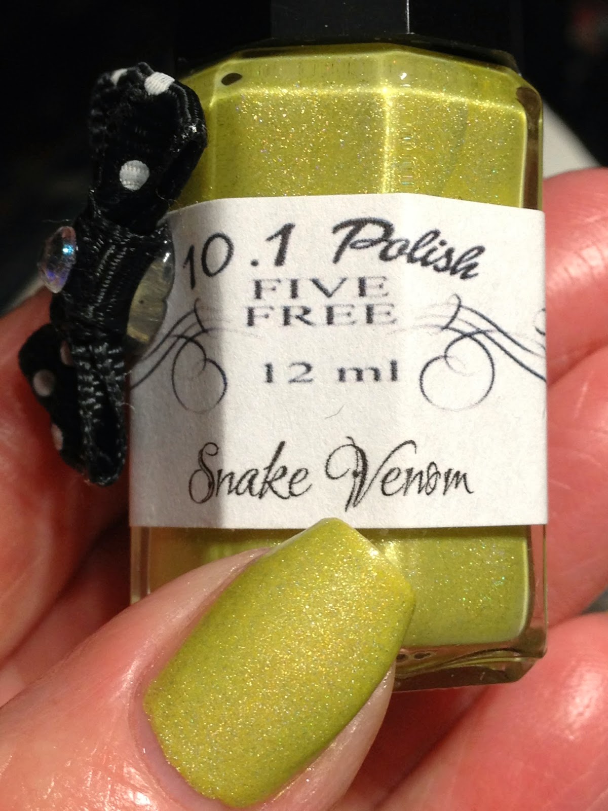 Canadian Nail Fanatic 10.1 Snake Venom