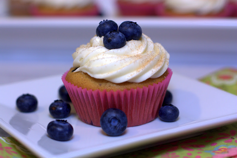 Blueberry Pancake Cupcakes • Food, Folks and Fun