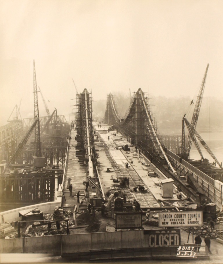 What Did  Chelsea Bridge  Look Like   Ago 
