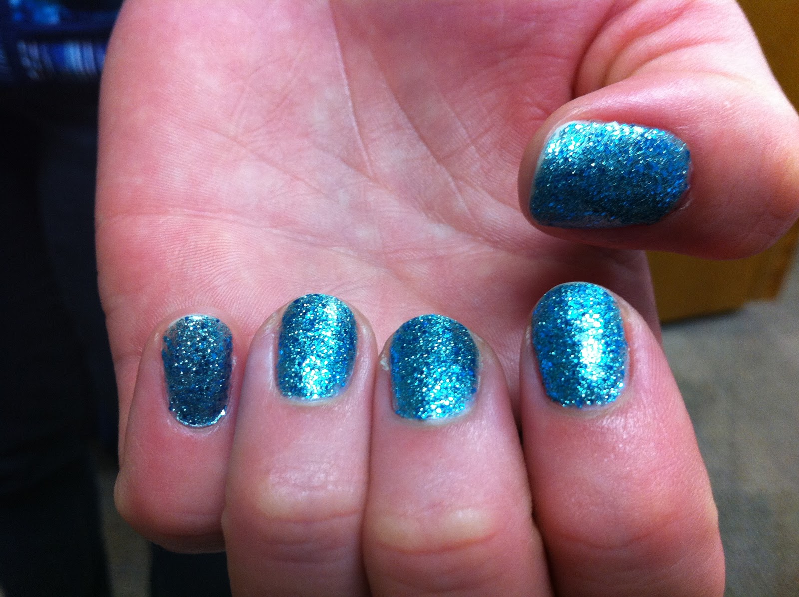 Nails+Inc.+Fitzroy+Square+3D+Glitter Polished: Nails Inc. This polish is