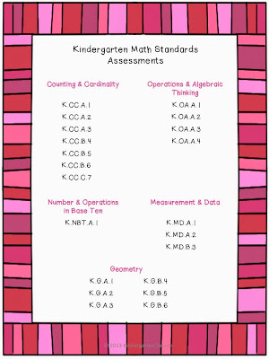 http://www.teacherspayteachers.com/Product/Kindergarten-Common-Core-Math-Assessments-771998
