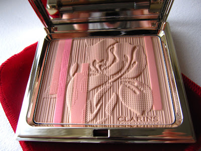 clarins spring 2013 limited edition le palette eclat face and blush powder swatch review