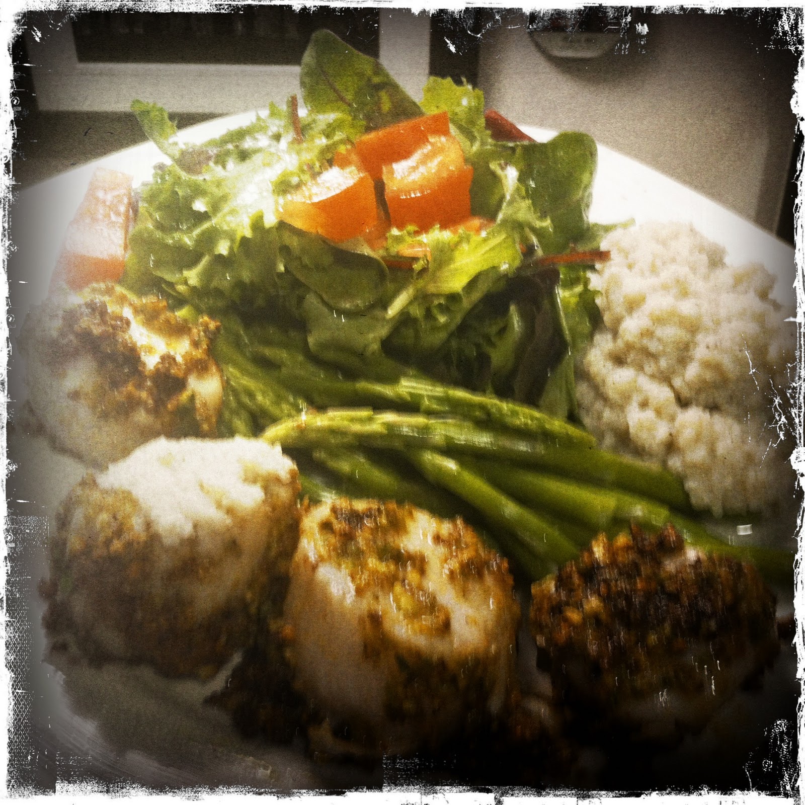 hunt . gather . nourish PISTACHIO CRUSTED SCALLOPS