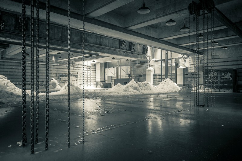 Deserted Places Inside an abandoned military bunker in Greenland