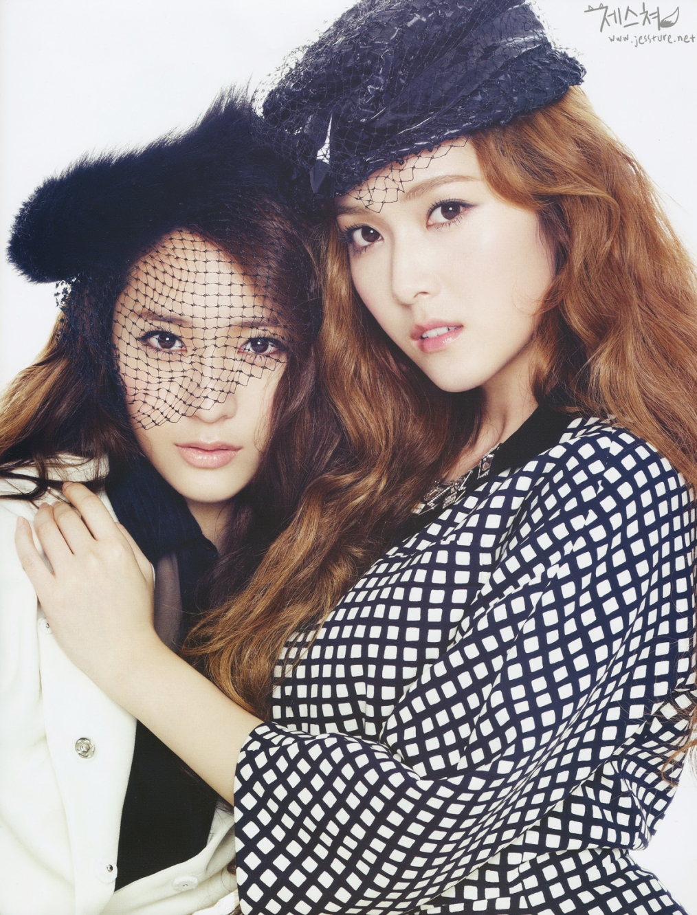 Jessica Jung and Krystal Jung - Marie Claire Magazine July 2012