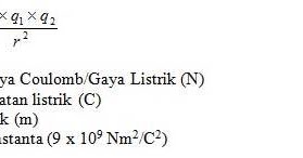 For Student: Hukum Coulomb