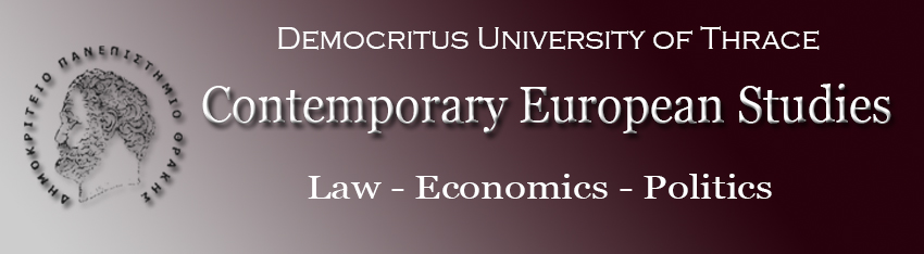        Contemporary European Studies