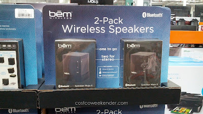 Bem Wireless Mojo II Bluetooth Speakers 2 Pack – Use together or individually