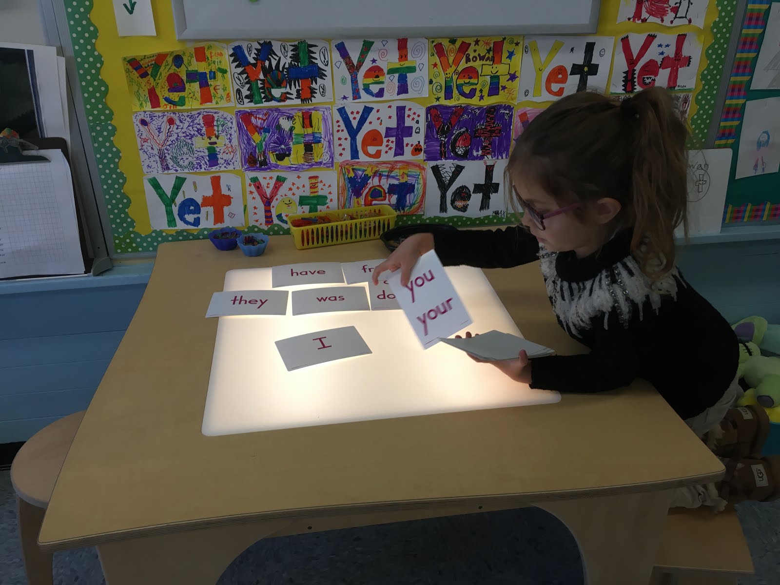Literacy Station- Sight Word Practice