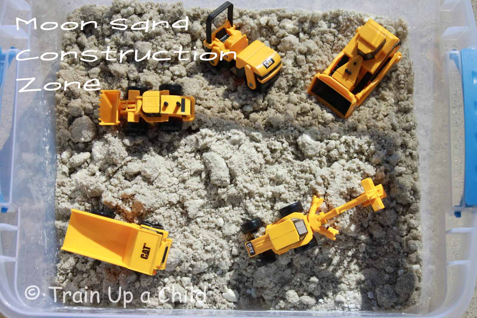 Men at Work (Moon Sand Construction Zone) ~ Learn Play Imagine