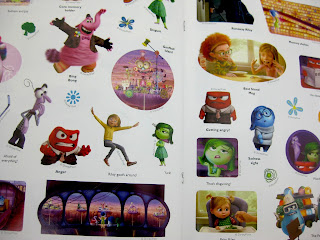inside out  sticker book