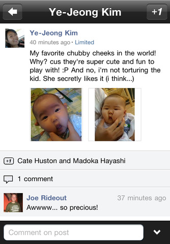 Google+ Apps for iPhone With Instant Photo Upload Google+ Apps for iPhone With Instant Photo Upload
