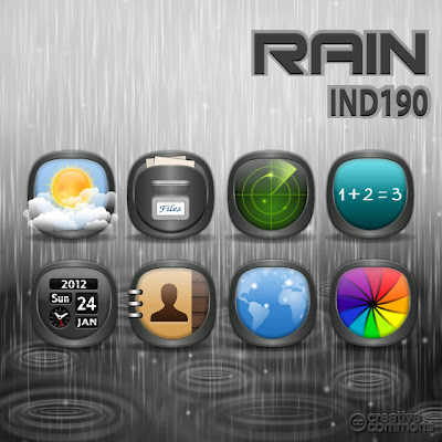 Rain v3 S^3 A\B-Symbian-Themes Rain+v3+By+IND190.