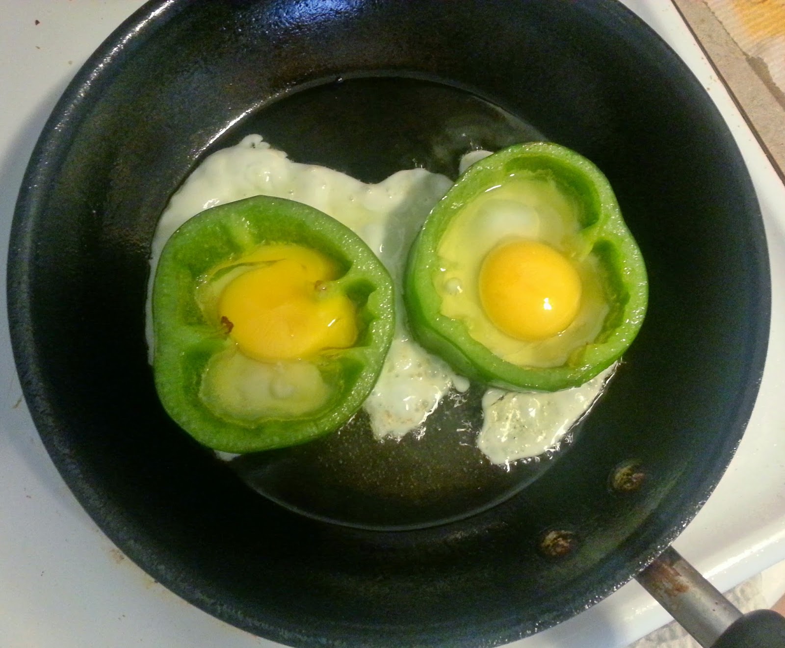» Recipe Eggfilled Green Pepper Rings Sincerely, KN Toronto Food