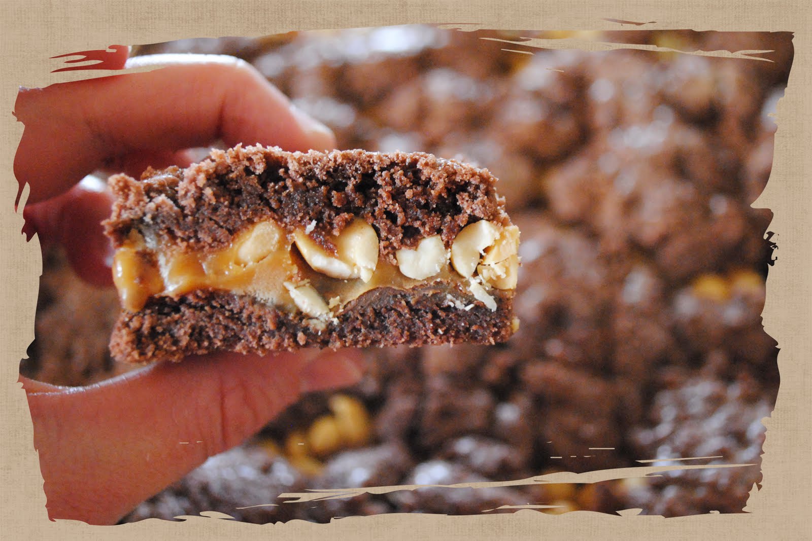 Snickers Chocolate Cake