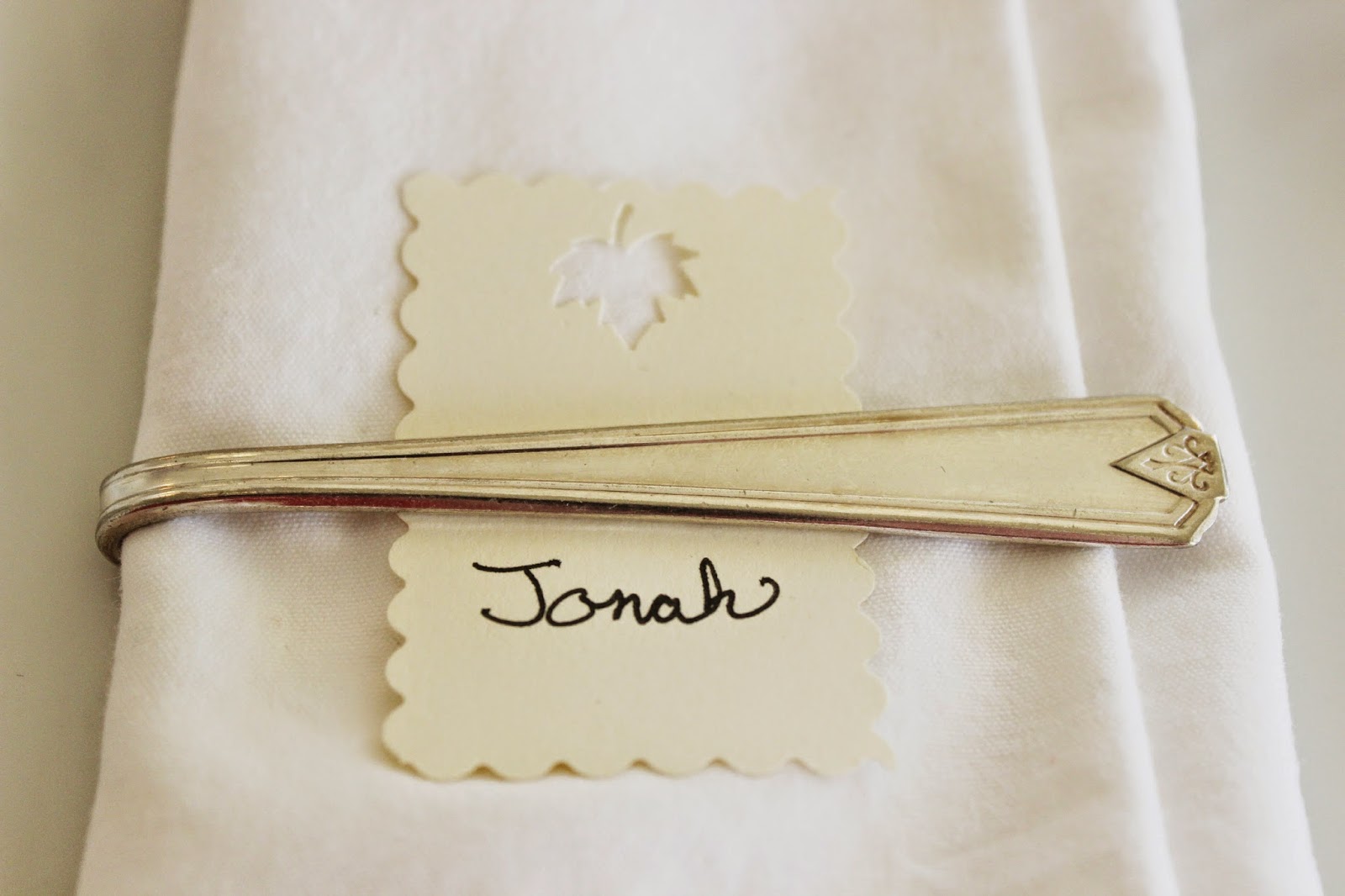 Happy At Home Homemade Silver Napkin Rings