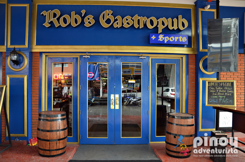 Rob's Gastropub + Sports in Angeles City, Pampanga Pinoy Adventurista
