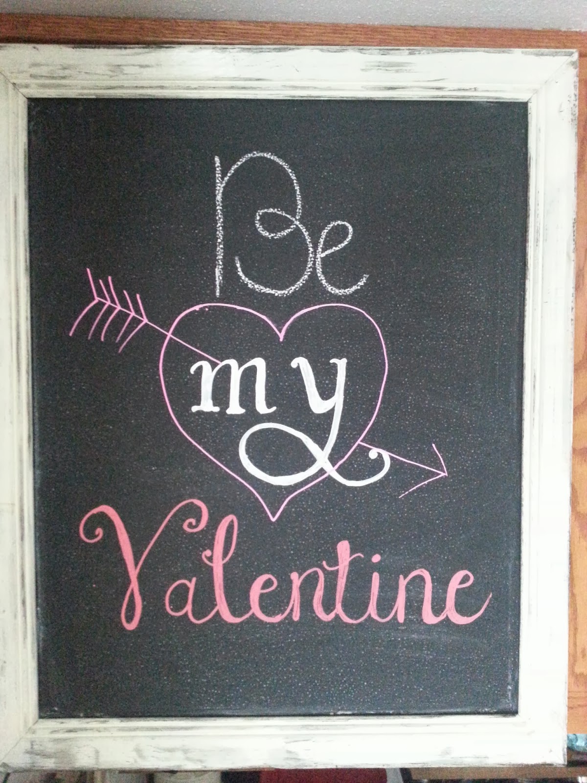 Freckles 'n' Family My Valentines Chalk Art