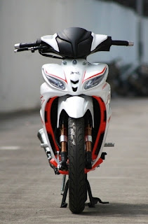 Modifikasi Sepeda Motor Yamaha Jupiter Z1 Orange title=