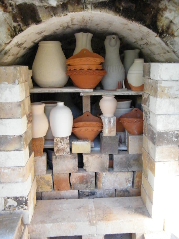 Peter's Pottery We are firing the wood fired kiln!