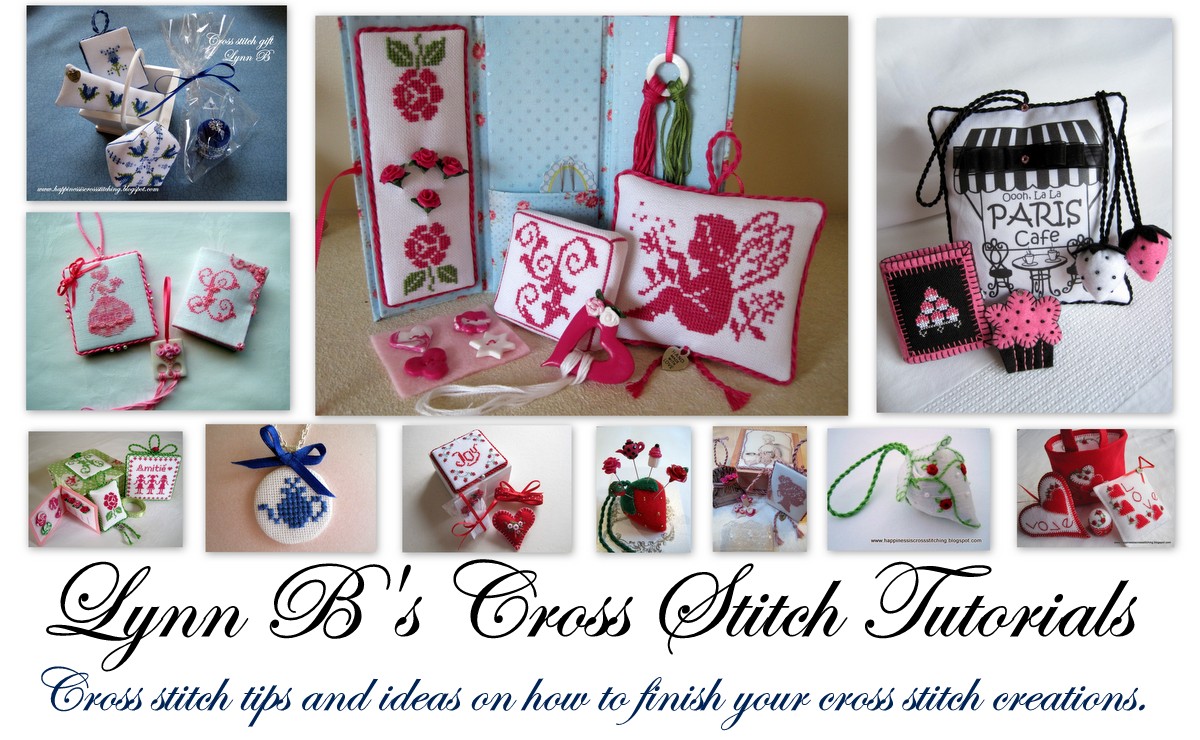 Lynn B 's finishing instructions for cross stitch