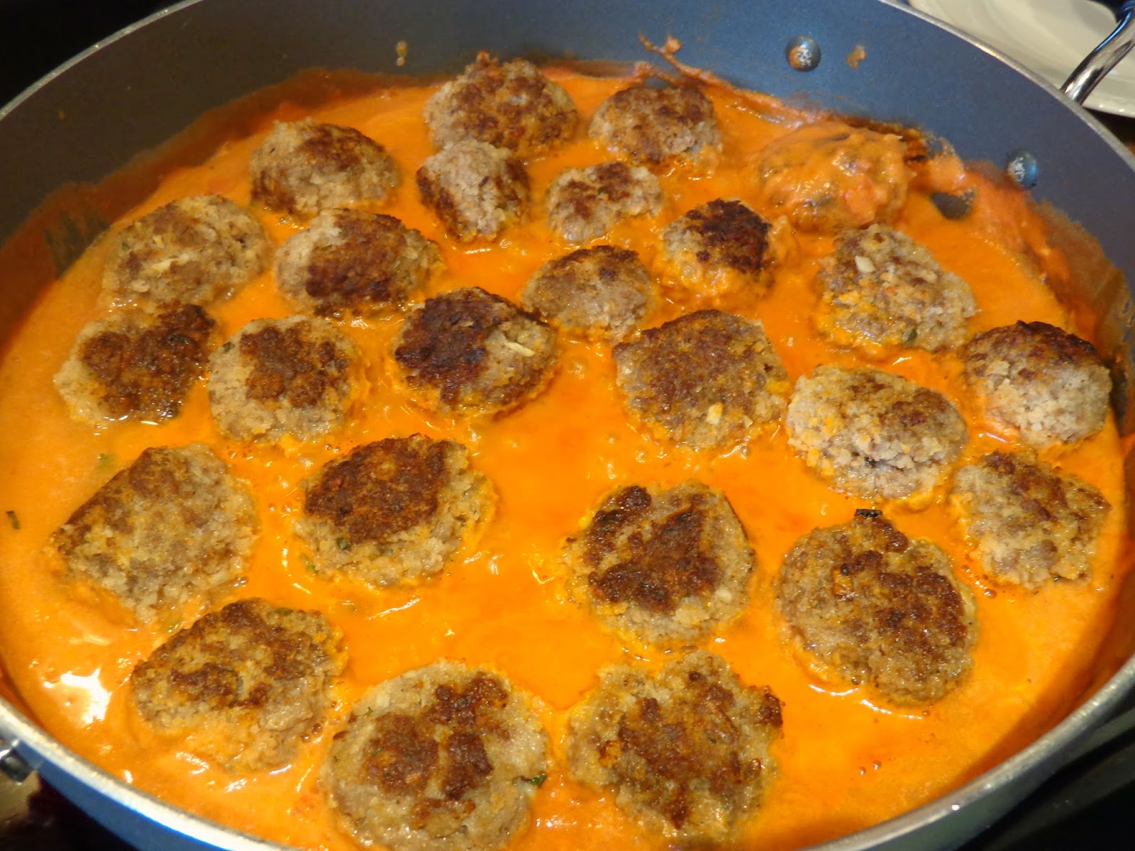 ...Rosemary Panko Meatballs in Rosé Sauce For the Love of...