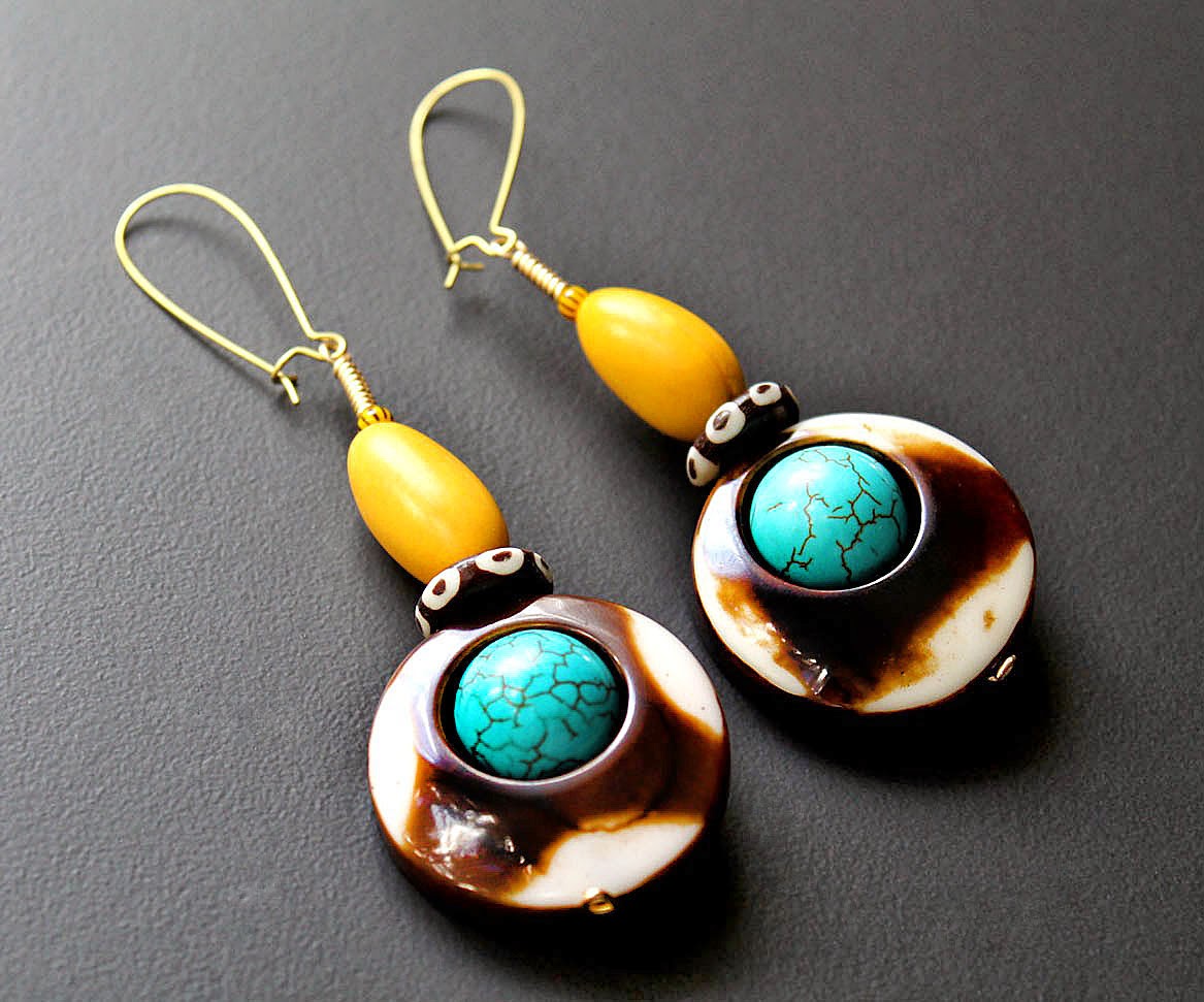 African Earrings Variant Soul Jewelry
