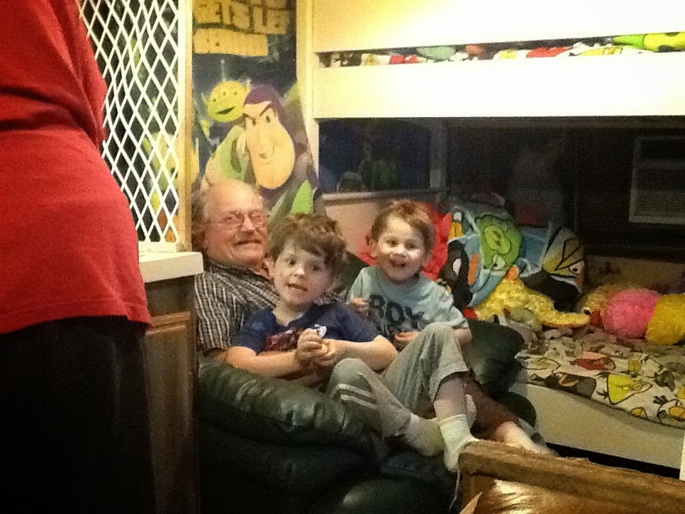 My boys and my dad