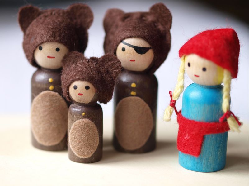 By Hook & Thread Making Peg Dolls Book mini Review