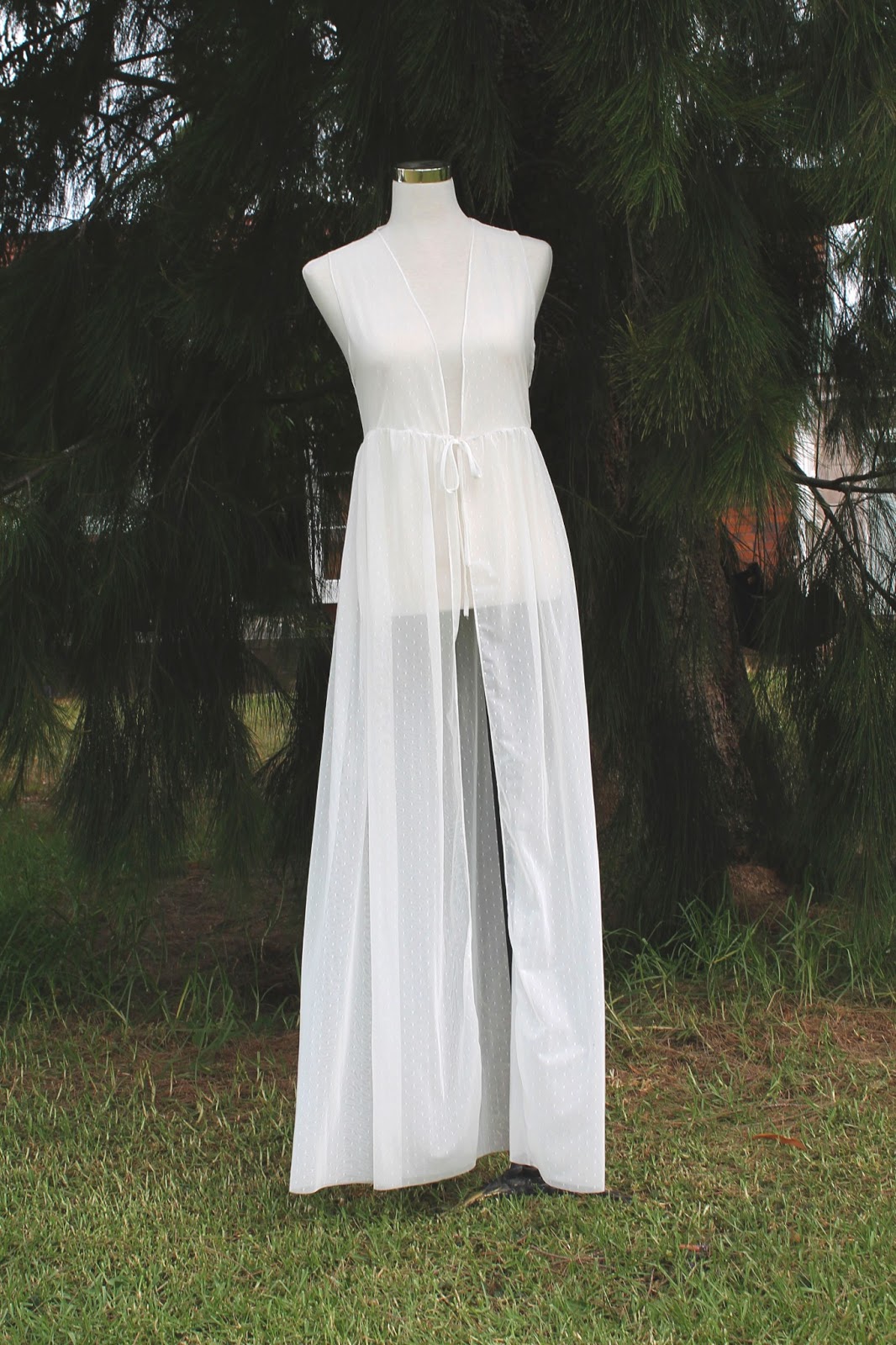 Rose Tinted Illustration Handmade White Garments