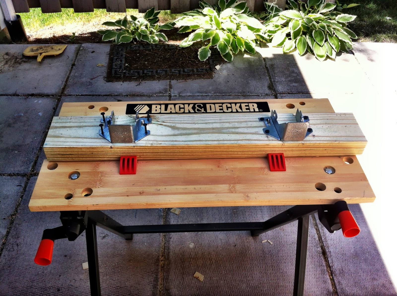A Pittsburgher back from the Sandbox Building a sawhorse workbench