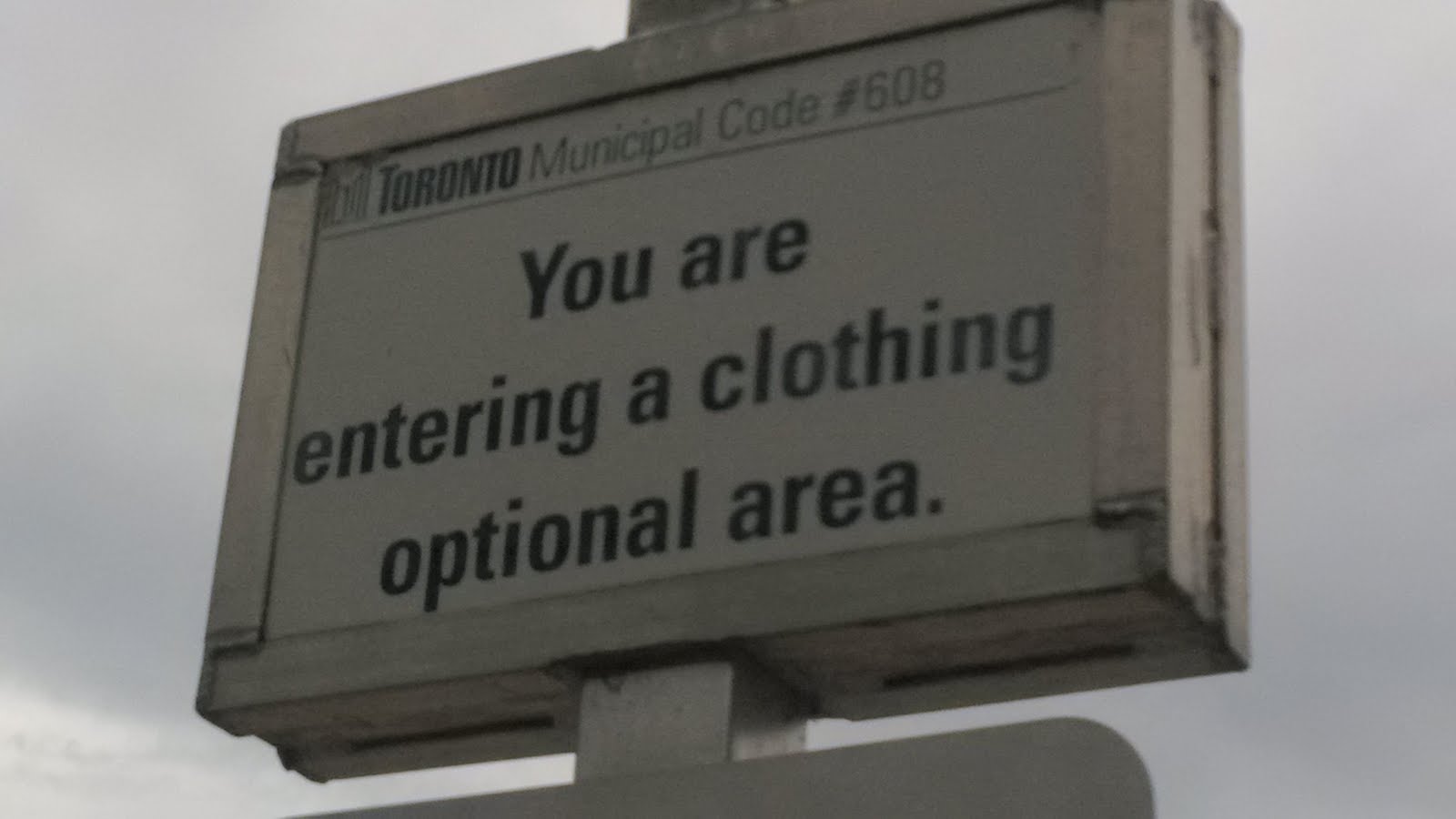 You are entering a clothing optional area