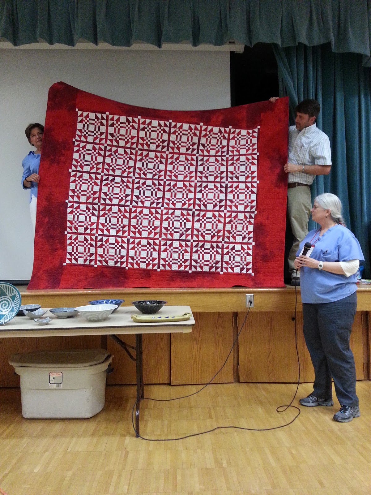 Utah Valley Quilt Guild May and June Quilt Guild meeting in our new home.