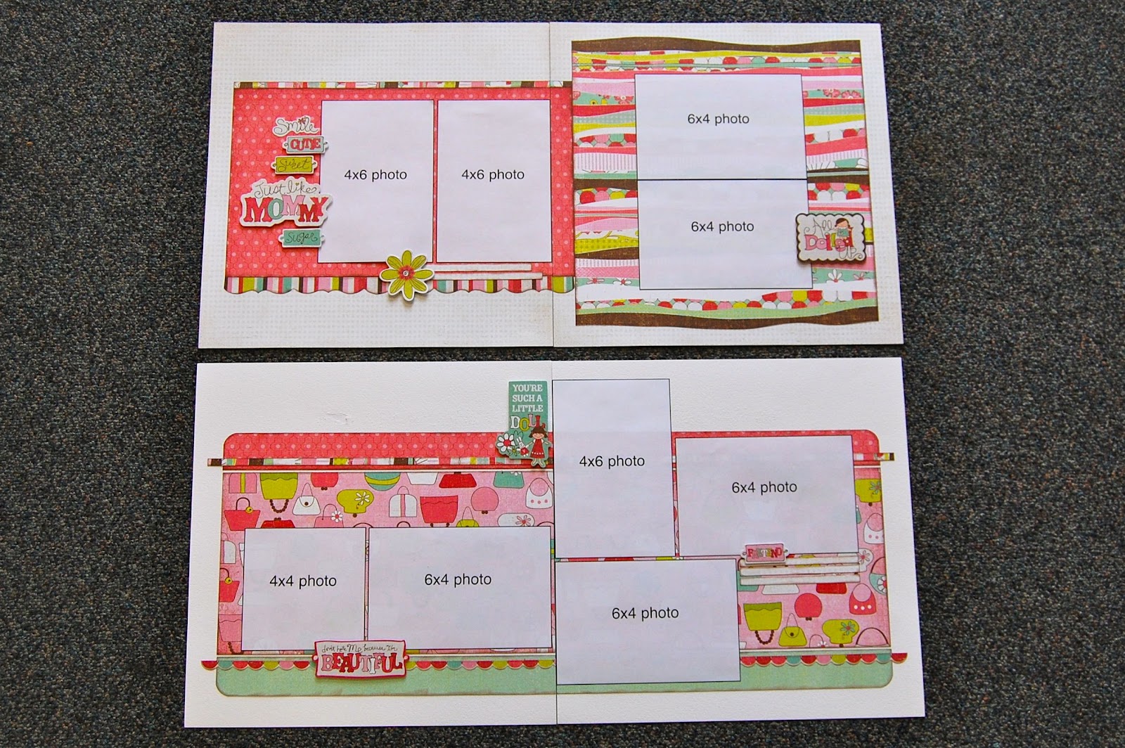 SCRAPBOOK GENERATION Six new page kits available...