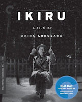 Ikiru Criterion Collection Blu-Ray Cover
