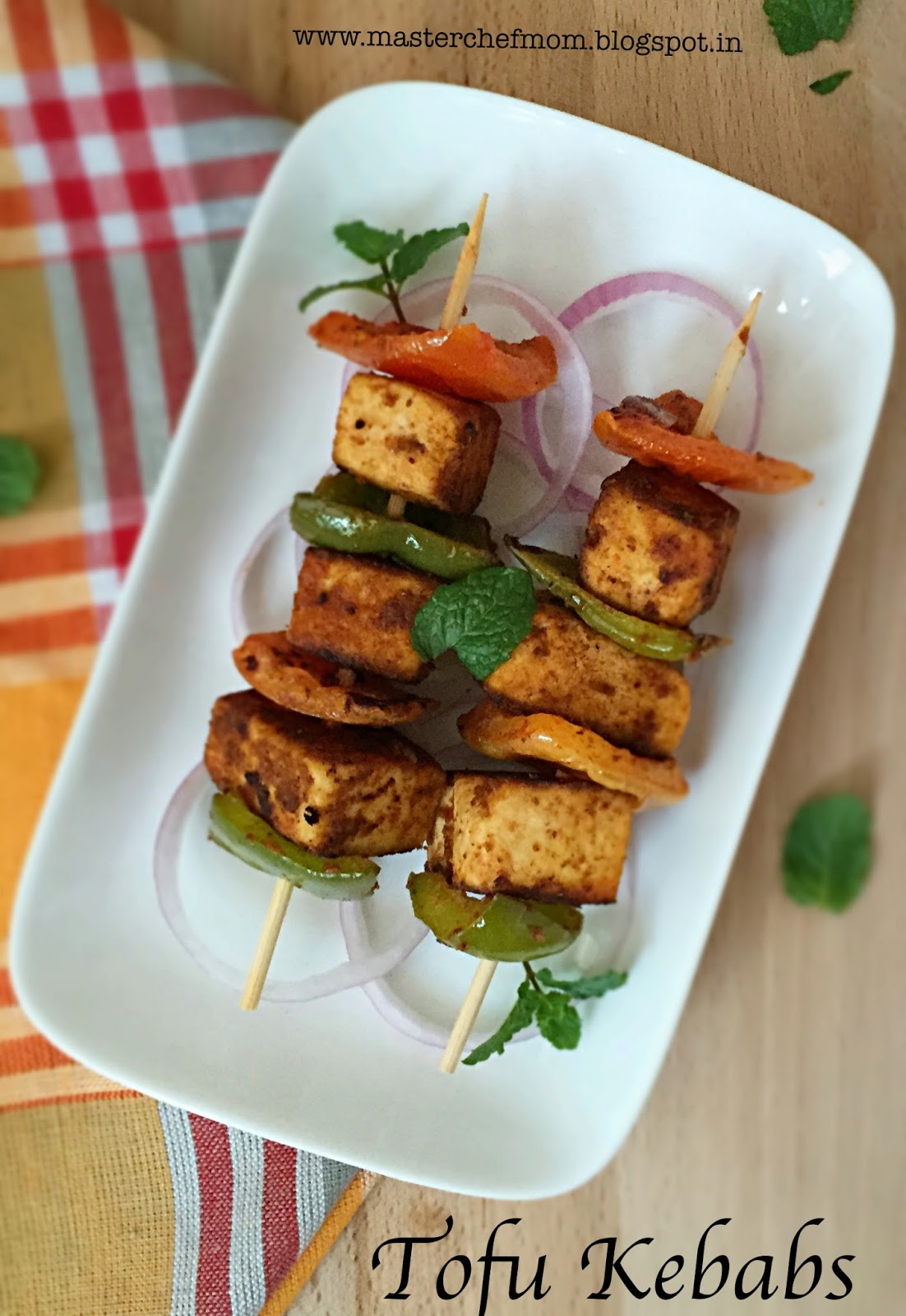MASTERCHEFMOM TOFU KEBABS Easy Party Starter How to make TOFU