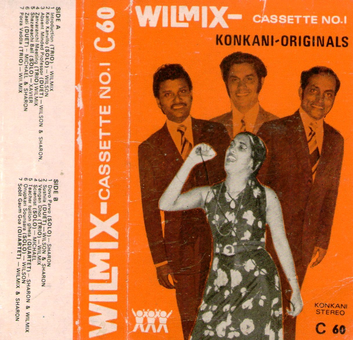 1. WILMIX I - KONKANI ORIGINALS - 1978