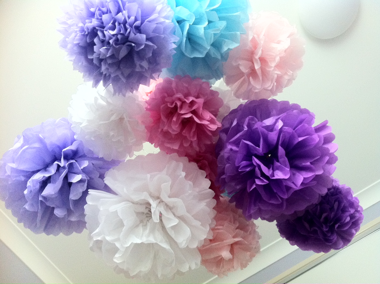Sweet Mary Tissue Paper Pom Poms