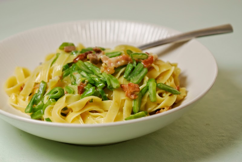 Eerst Koken De Beste Pasta Carbonara Ooit Met Snijbonen