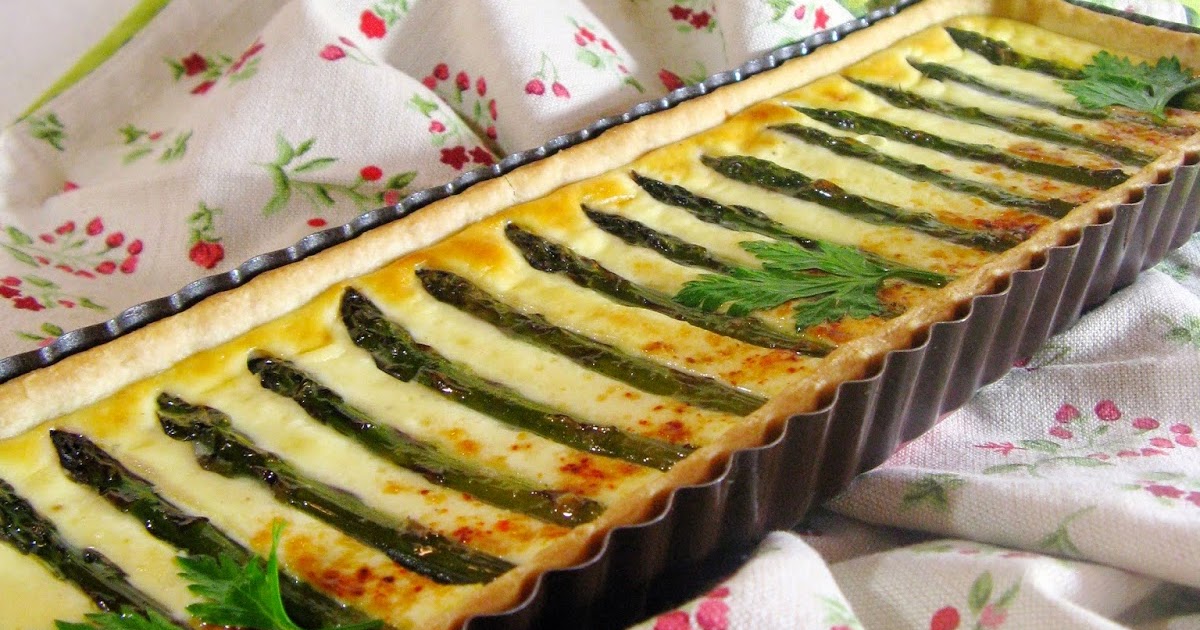 J'en reprendrai bien un bout... Tarte Asperges & Ricotta