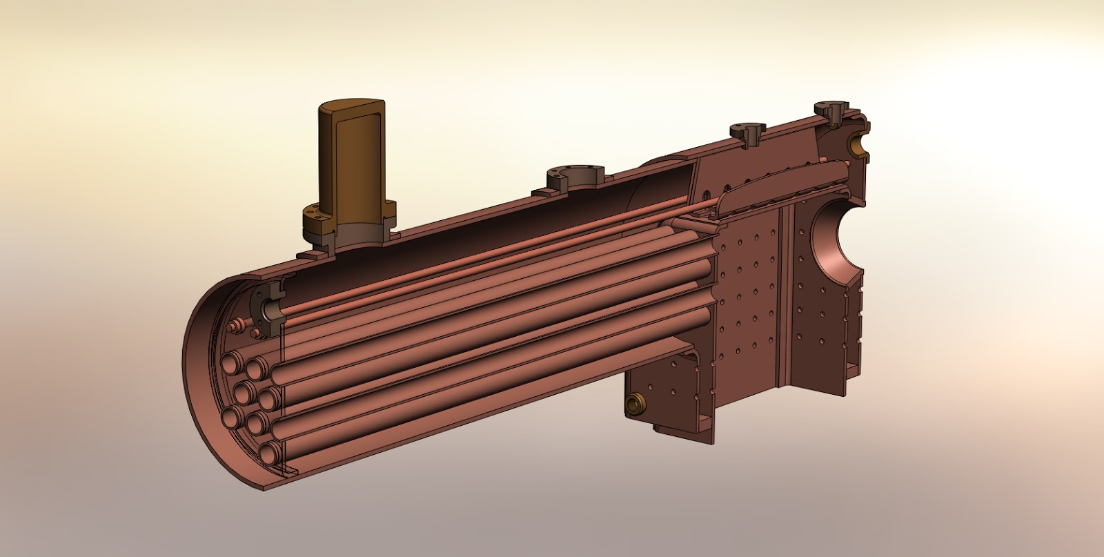 Württembergische T3 Model steam boiler