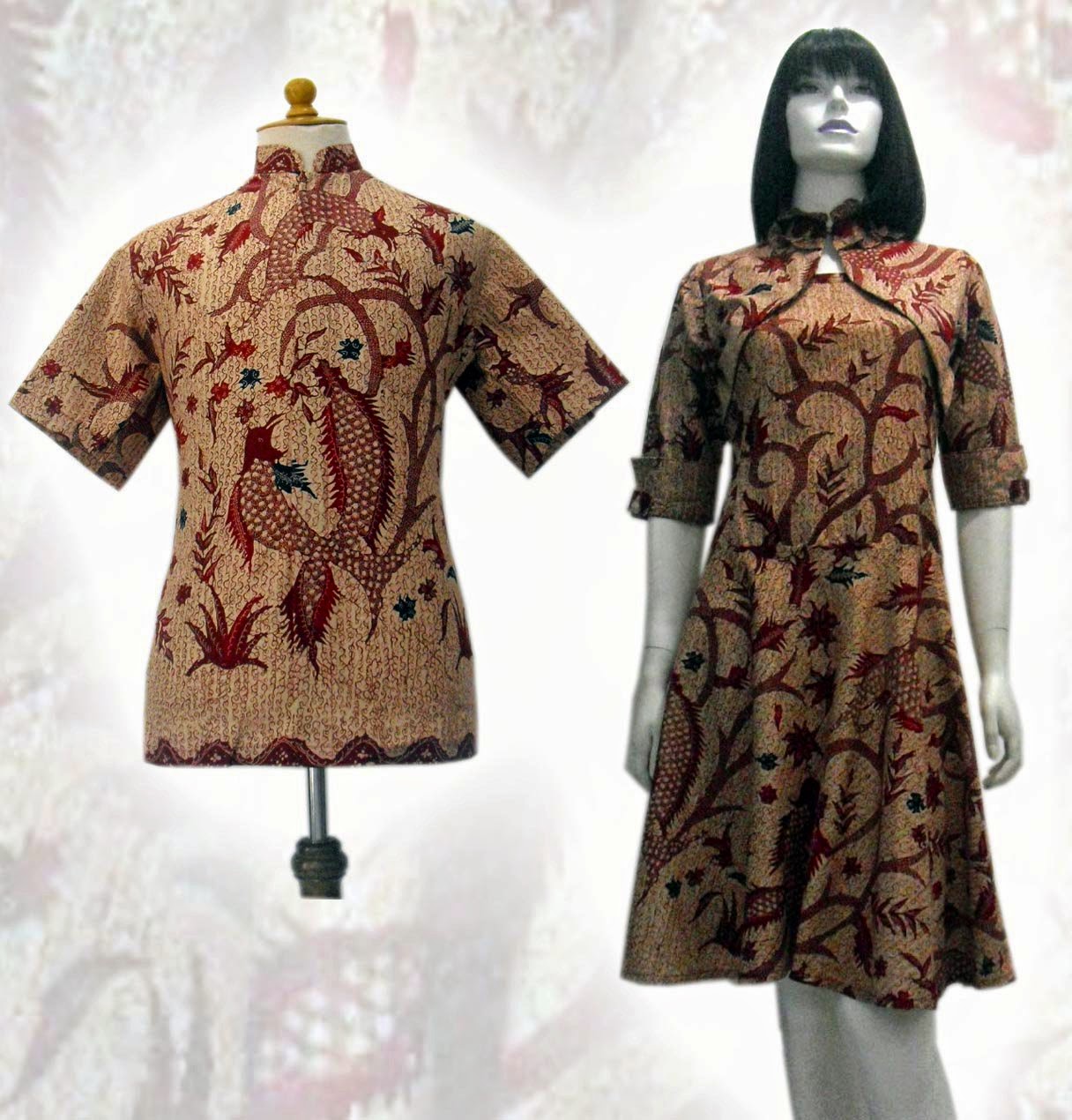 10 Model Baju Batik Modern Pria Dan Wanita Terbaru Batik Indonesia