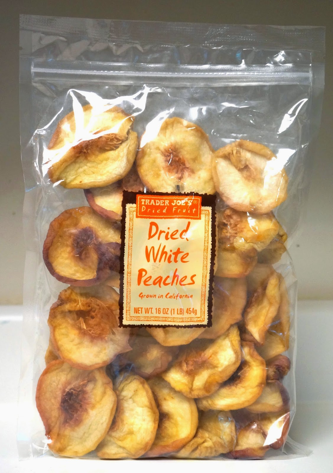 Exploring Trader Joe's Trader Joe's Dried White Peaches
