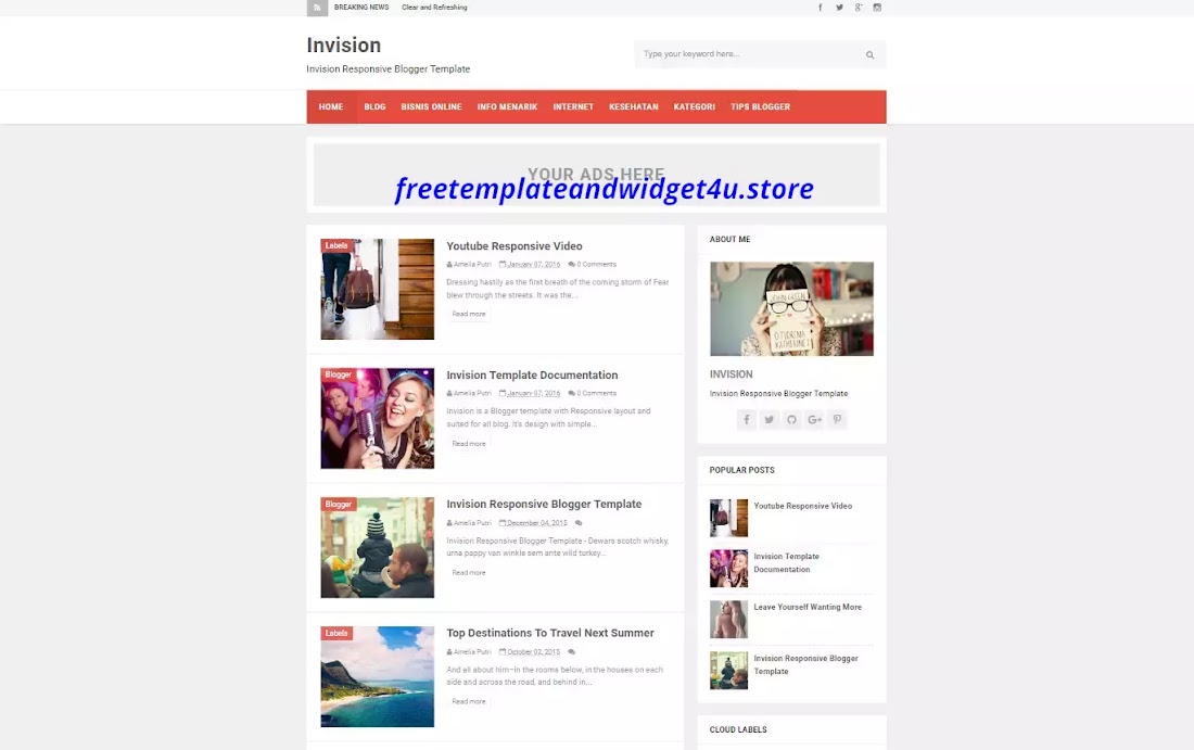 Invision Pro Blogger Template Free Download. Invision Pro Blogger Template Free Download.