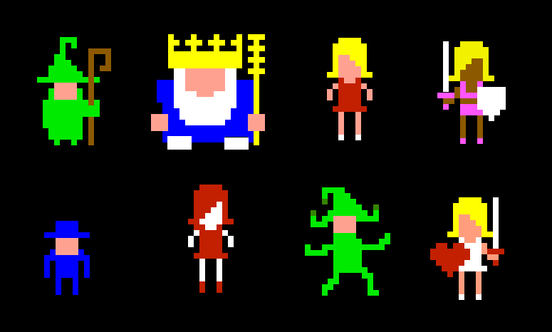 How to make game sprites image